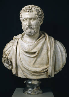 Clodius Albinus usurper of the Roman Empire  ca. 193-196 CE Museo del Prado Madrid  E00187